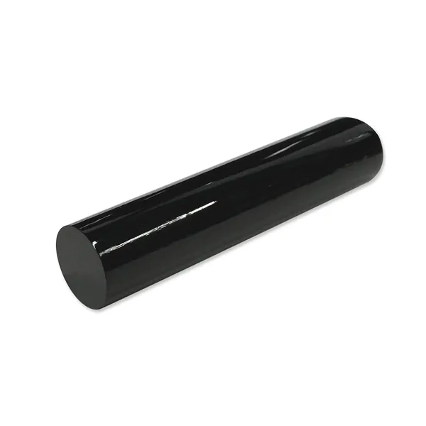 黒水牛印材 芯持 丸棒 長丈