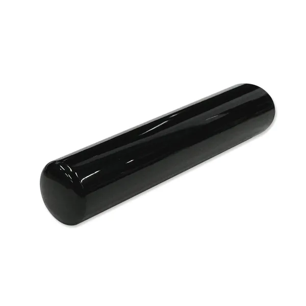 黒水牛印材 芯持 丸棒 長丈