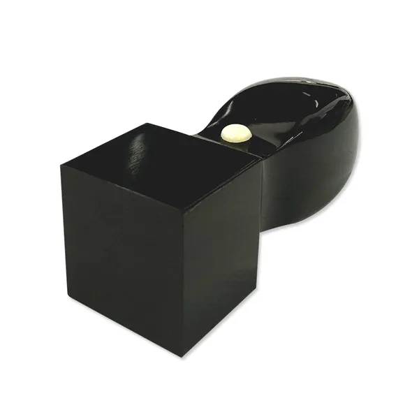 黒水牛印材 芯持 角印(角天) 上