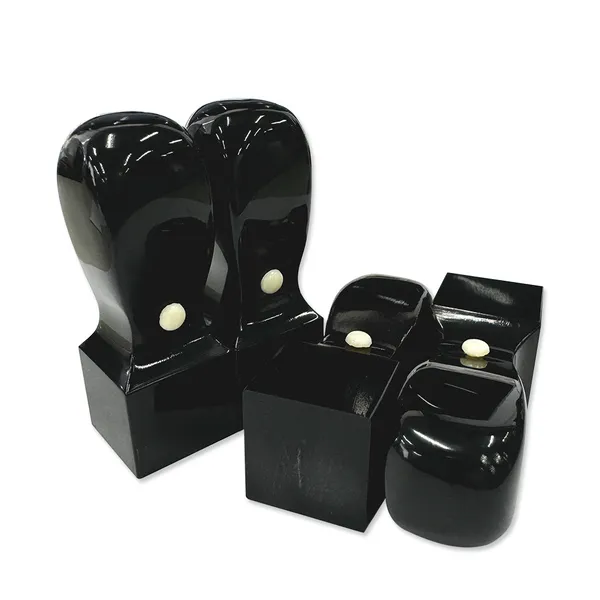 黒水牛印材 芯持 角印(角天) 上