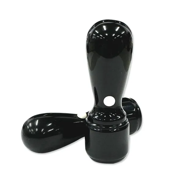 黒水牛印材 芯持 銀行印(天丸サヤ付) 上