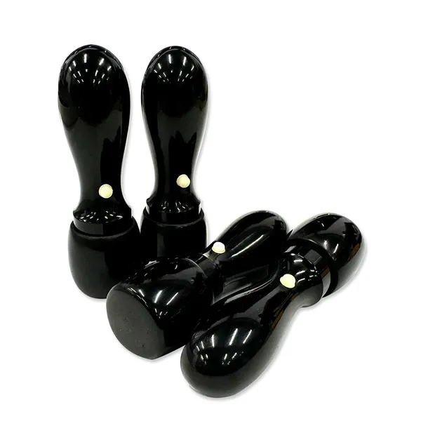 黒水牛印材 芯持 銀行印(天丸サヤ付)